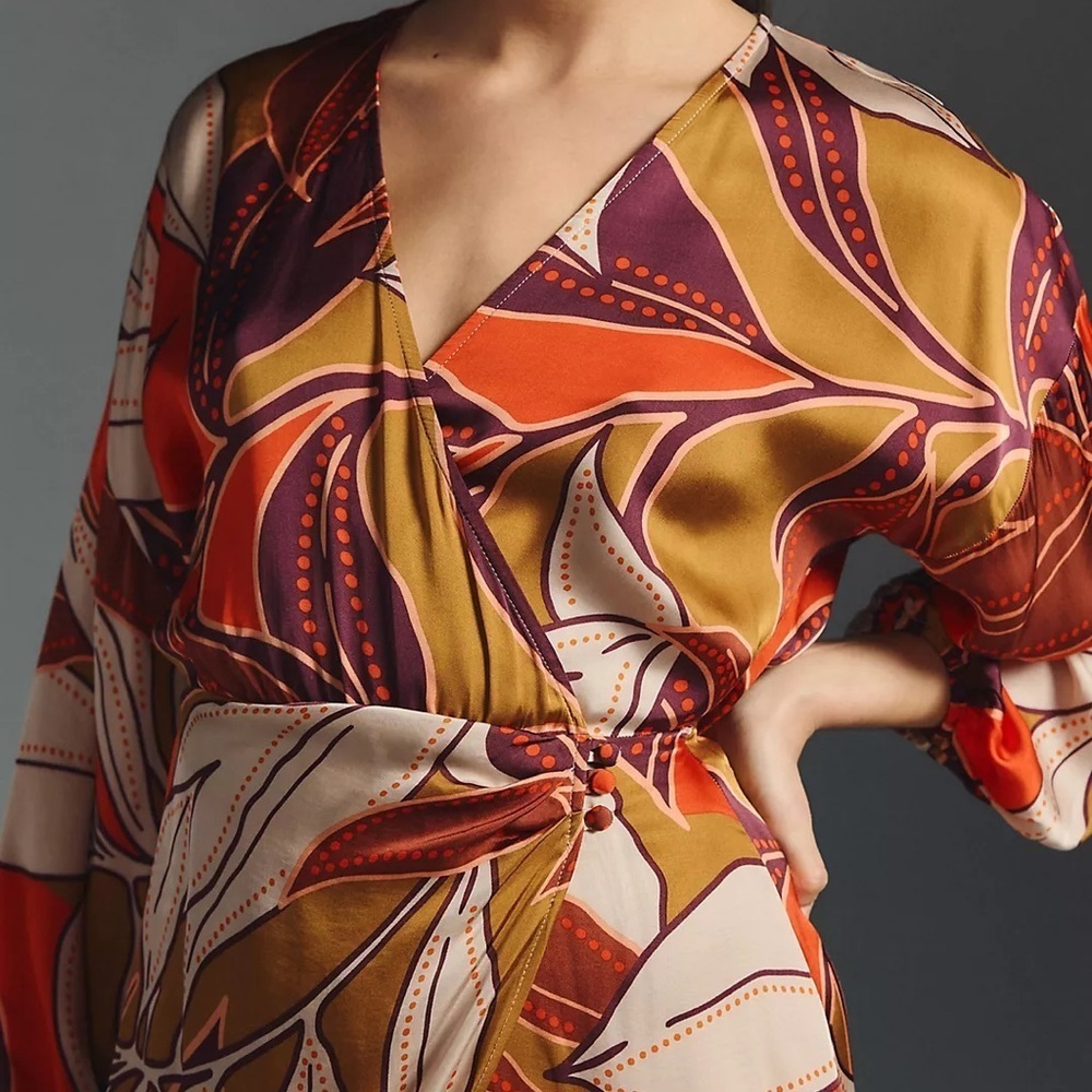 Anthropologie Long Sleeve Dress - Picture 4 of 11